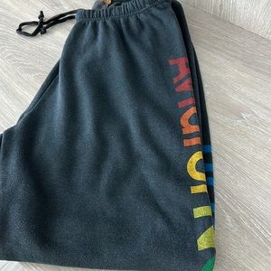 Aviator Nations charcoal sweatpants
